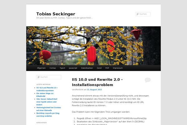 tobias-seckinger.de site used PlainText