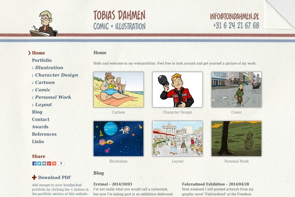 tobidahmen.de site used Dahmen_2