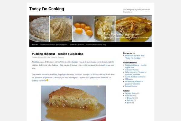 Twenty Ten theme site design template sample