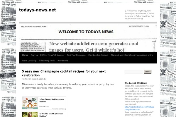 todays-news.net site used The-thor