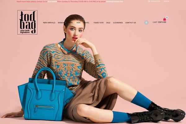 The Retailer theme site design template sample