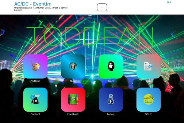 The7 theme site design template sample