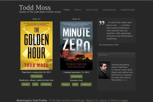 toddmossbooks.com site used Dottoro_studio