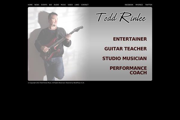 toddrinlee.com site used Toddrinleetheme