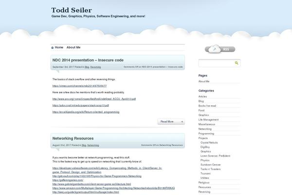toddseiler.com site used proClouds
