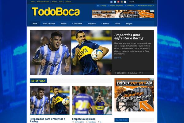todo-boca.com.ar site used Megazine-v1-09