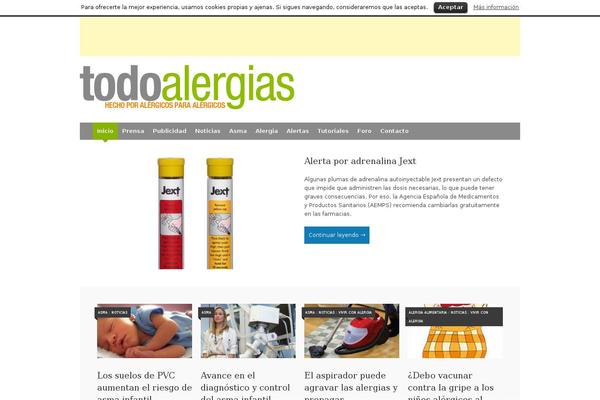 GeneratePress theme site design template sample