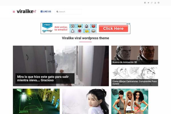 viralike3 theme websites examples