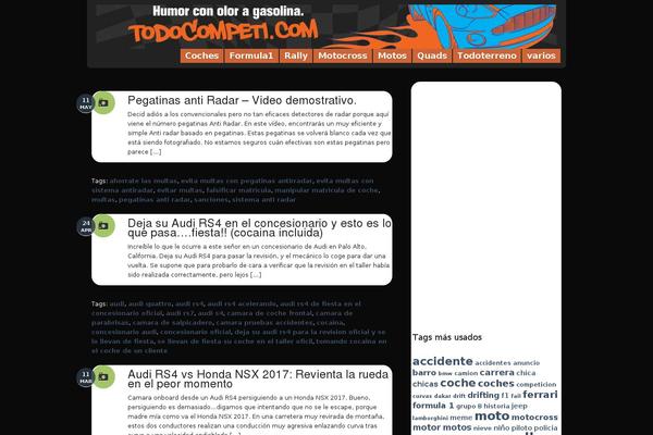 Casual theme site design template sample