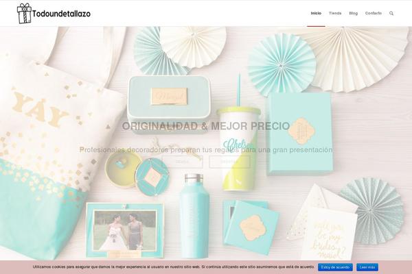 The Retailer theme site design template sample