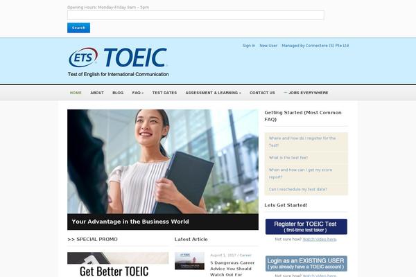 toeic.com.sg site used Principal