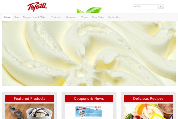 tofutti.ca site used Tofutti