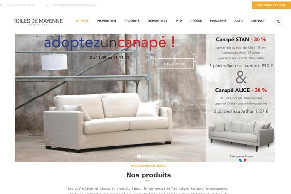 toiles-de-mayenne.com site used Duplex-child