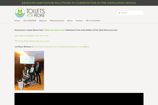 toiletsforpeople.org site used Nature