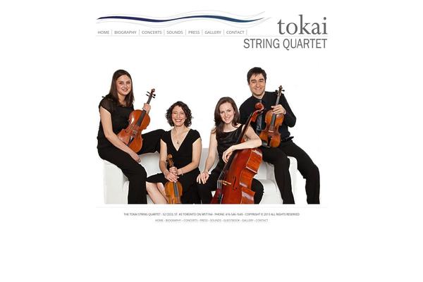 tokaiquartet.com site used Abiens