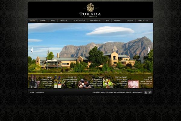 tokara.co.za site used Tokara
