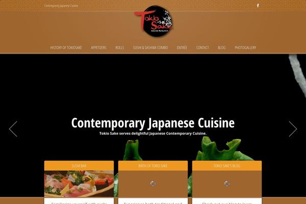 Linguini theme site design template sample