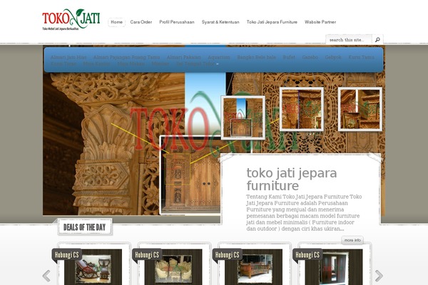 eStore theme site design template sample