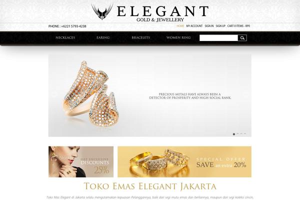 tokomaselegant.com site used Elegantgold