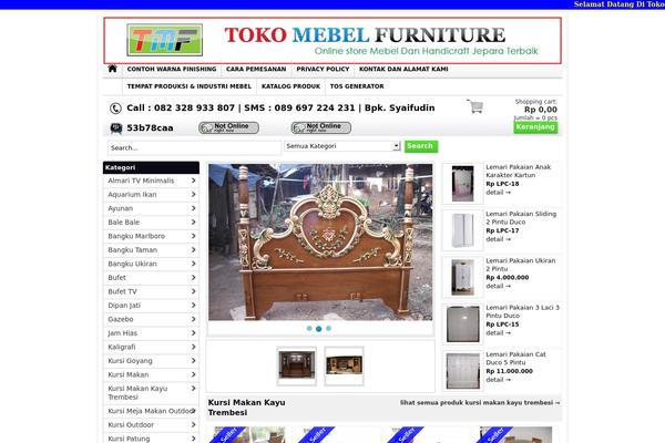 tokomebelfurniture.com site used Furnitureduco