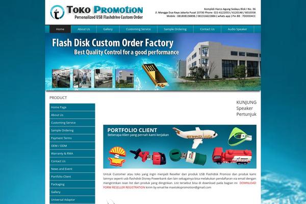 tokopromotion.com site used Template1