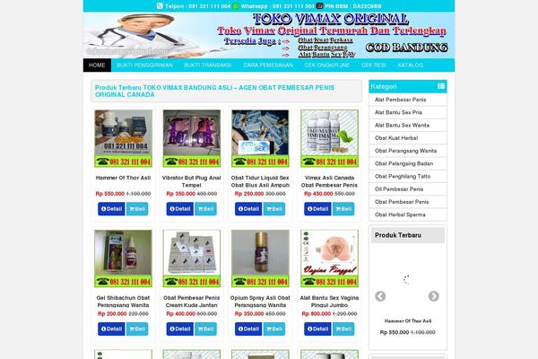 Virtamart theme site design template sample