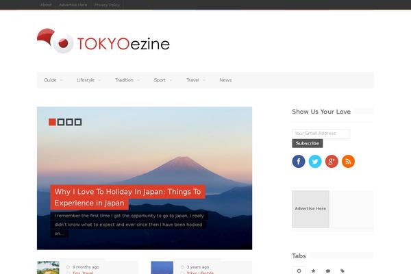 KadenceWP theme site design template sample