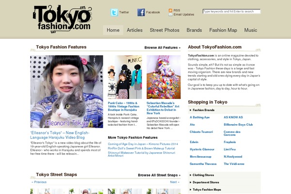 tokyofashion.com site used Tokyofashion