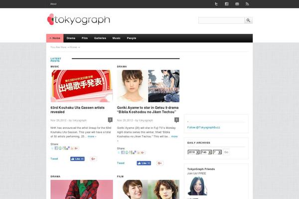 tokyograph.com site used BlackLight