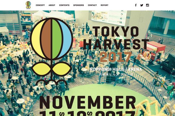 tokyoharvest.com site used Tokyo-harvest