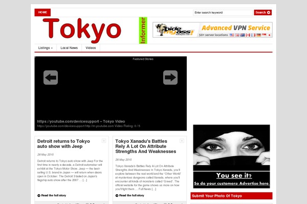 tokyoinformer.com site used Stax