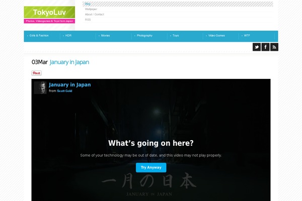 tokyoluv.com site used Jstheme_fixed-width