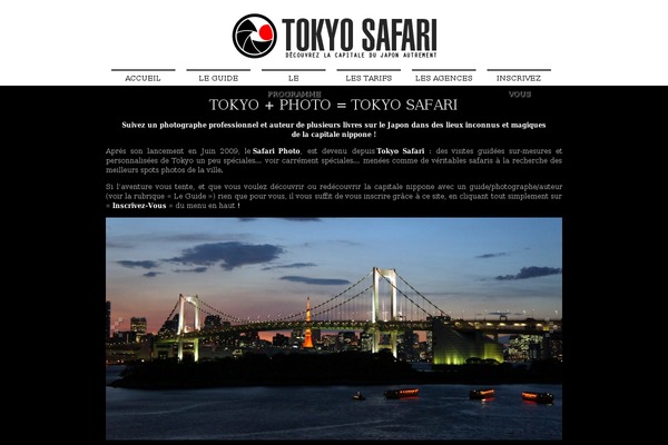 tokyosafari.com site used Safaris