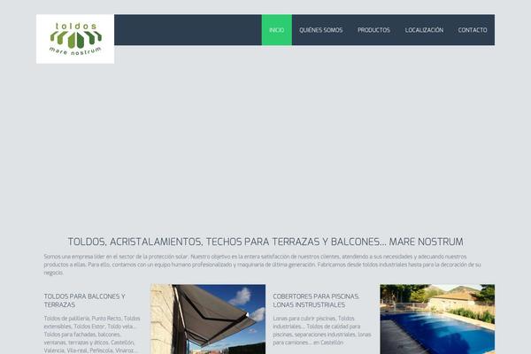 toldos-marenostrum.com site used Dipixel