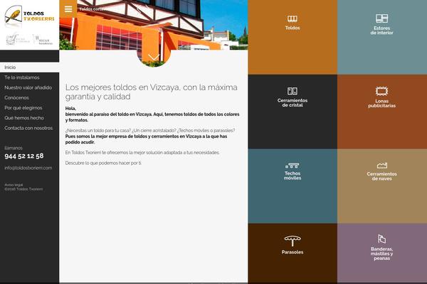 toldostxorierri.com site used Toldos
