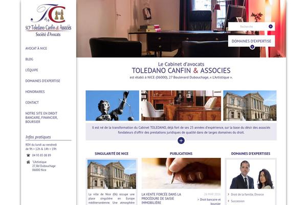 toledano-canfin-avocats.fr site used Toledanocanfin-2013