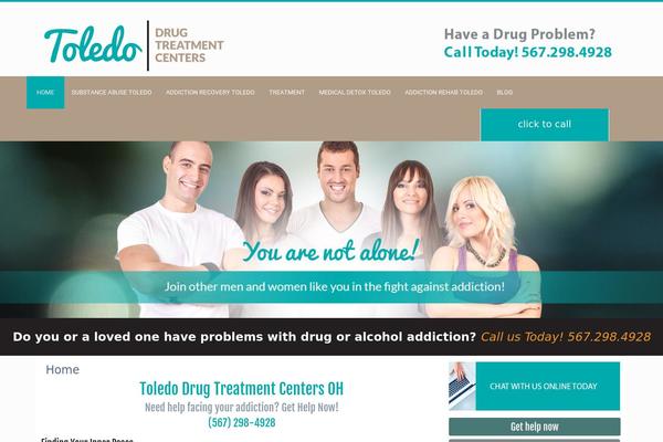 toledodrugtreatmentcenters.com site used Toledo-newtheme3-wordpress