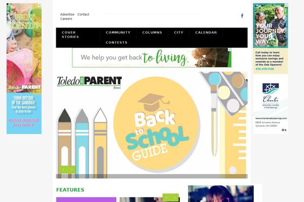 toledoparent.com site used Ecurrent