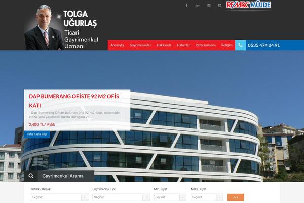 Realhomes Theme theme site design template sample