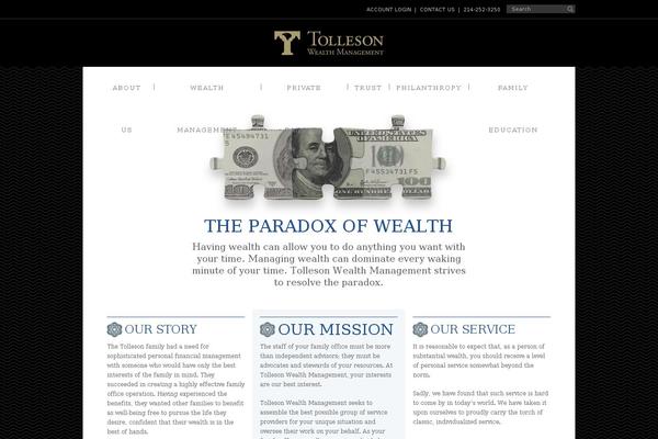tollesonwealth.com site used Tolleson
