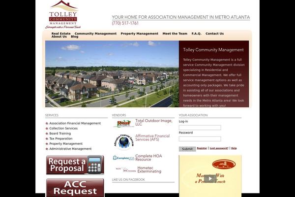 RealEstate theme site design template sample