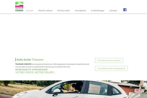 Hazel theme site design template sample