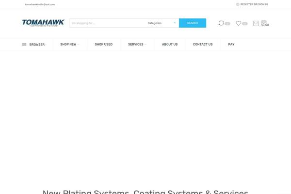 tomahawk-sales.com site used Digi-theme