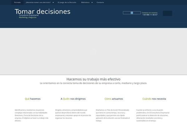 tomardecisiones.com site used Libra