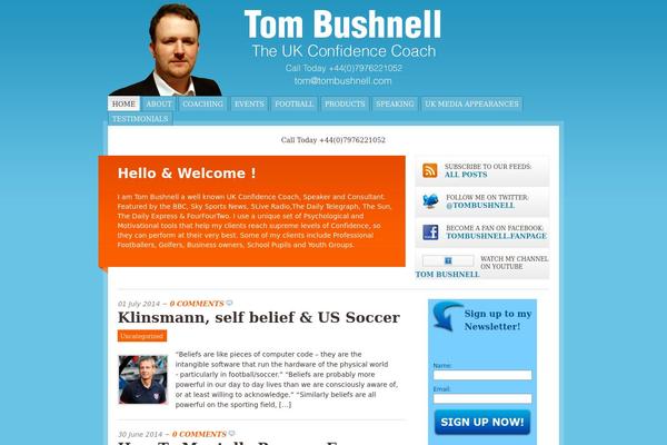 tombushnell.com site used Mainstream