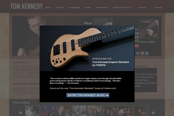 tomkennedymusic.com site used Tomk