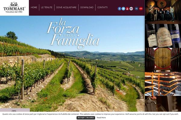 tommasi-estates WordPress theme, websites list used tommasi-estates theme tommasi-estates theme websites examples