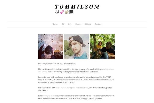 tommilsom.com site used Graphy