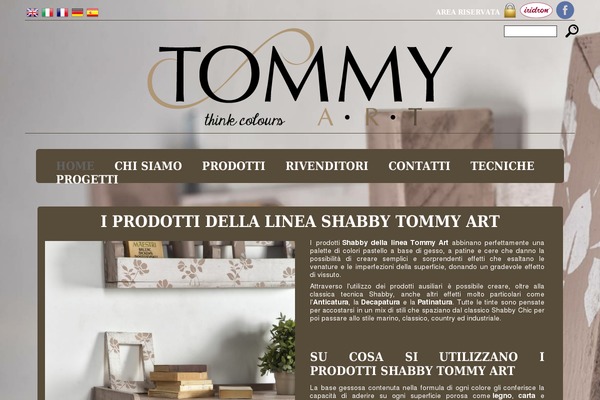 tommyart.it site used Theme1454