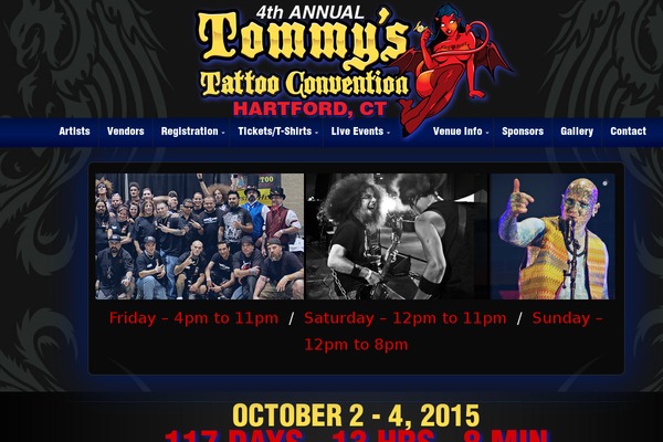 tommystattooconvention.com site used Gallerise
